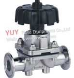 Ss316L Sanitary Stainless Steel Manual Diaphragm Valve (YM)