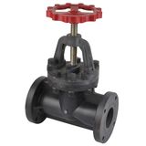 PP Flange Globe Valve