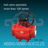 API 6D High Pressure Trunnion Mounted Full Welded Ball Valve