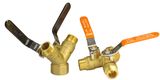 3-Way Wye Brass Ball Valve