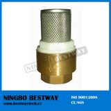 Brass Foot Valve with Filter