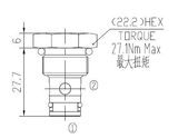 Hydraulic Check Valve, One Way Valve CV3