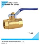 2PC Heavy Type Female Threaded Brass Ball Valve