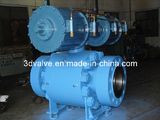 API 6D High Pressure Pneumatic Trunnion Ball Valve