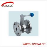 316L Sanitary Flange Ball Valve