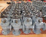 JIS Cast Steel Flange Angle Stop Valve