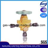 QF-T3B CNG Car Cylinder Valve (3-Way Pipe Shutoff Valve)