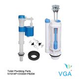 Dual Flush Valve Fill Valve Toilet Water Tank Parts IV1014p+Ov204+Pb204