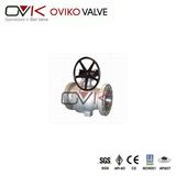 API Metal-to-Metal Seated Flange Trunnion Ball Valve
