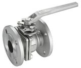 DIN Pn16/Pn40 2PC Flange Ball Valve with Direct Mounting Pad