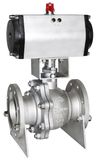 Pneumatic Stainless Steel Ball Valve (Q641F)