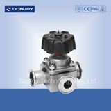 Hygienic Three Way T Type Diaphragm Valve