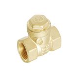 Brass Swing Check Valve with Foot Valve for Liquid Pipe