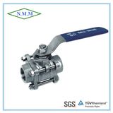 3PC Stainless Steel Full Bore DIN Ball Valve