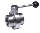 Stainless Steel Sanitary Weld & Thread Butterfly Valve