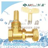 Brass Flexible Gate Valve with Lock