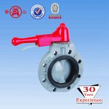 Wafers End Type Butterfly Valve Double Clip Type