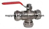 Compression Series-Tee Ball Valve