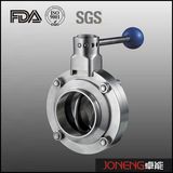 Stainless Steel Pull Handle Welded Sanitary Butterfly Valve (JN-BV3001)