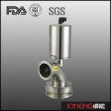 Stainless Steel High Purity Elbow Type Tank Bottom Valve (JN-DV1014)