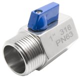 Manual Stainless Steel 316 Mini Ball Valve