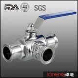 Stainless Steel 3 Way Sanitary Ball Valve (JN-BLV2004)