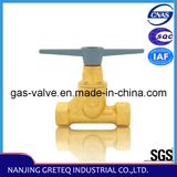 QJT30-18  Brass Thru Type Cylinder Shutoff Valve