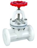 FRPP Flange Globe Valve/Plastic Flange Type Globe Valve (J41X-6S)