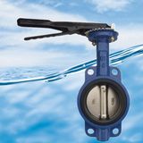 Wafer Type Backed Seat Butterfly Valve