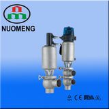 Sanitary Stainless Steel Pneumatic Welded Stop and Reversing Valve