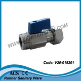 Mini Ball Valve with Loose Nut (V20-018201)