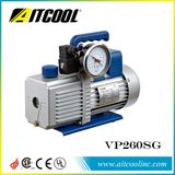 Single Stage Vacuum Pump with Solenoid Valve and Gauge (VP160SG)