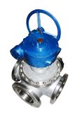 Stainless Steel Three Way Flanged Ball Valve (Q341H)