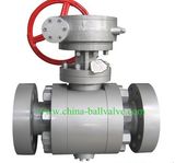 Forged Steel API6d Trunnion Ball Valve (150LB-1500LB)