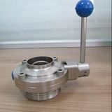 Stainless Steel Sanitary Weld/ Thread Butterfly Valve