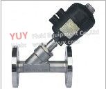 Yuy Plastic Pneumatic Angle Seat Valve