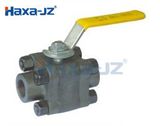 3PC Forged Steel Ball Valve