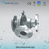 Stainless Steel Thread 3 Way Ball Valve