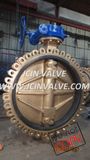 Lug Type Rubber Lined Bronze Butterfly Valve (LD371J)