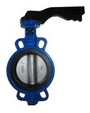 Centre Lined Wafer Butterfly Valve with Lever