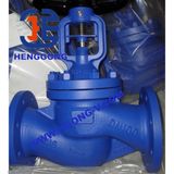 DIN Pn25 Wcb Bellow Globe Valve
