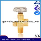 CGA590A Brass Flapper Valve for Oxygen Cylinder