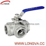 Stainless Steel 3 Way Ball Valve