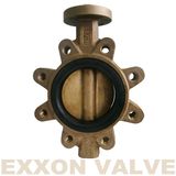 Lugged Type Aluminium Bronze Butterfly Valve