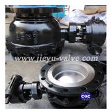 Pn25 Dn200 Floating Worm Wheel Ball Valve