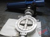 API 150lb Pneumatic Butterfly Valve Wafer Ends (D673H)