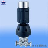 Intelligent Electric Valve Positioner Stainless Steel Clamp Diaphragm Valve