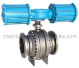 Hydraulic Ball Valve with Flange Trunnion Ball Valve