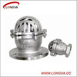 Stainless Steel 304 Sanitary Low Pressure Flanged Foot Valve