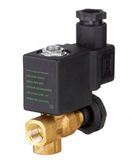 Miniature Steam Solenoid Valve with Manual Control